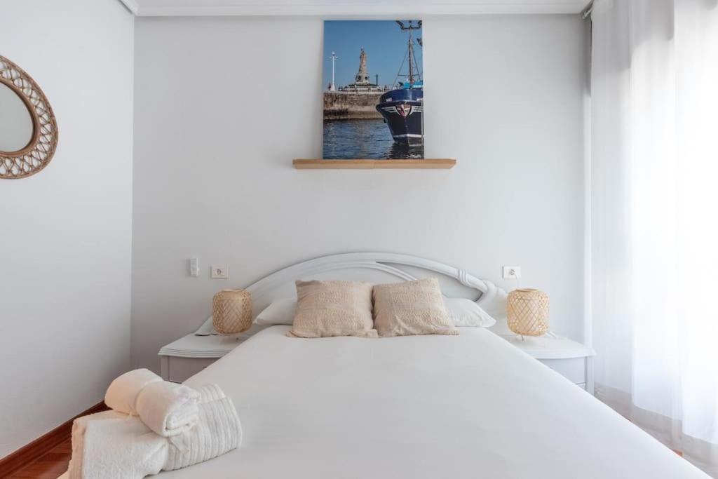 Acogedor Piso En Santurtzi .Parking Privado公寓 外观 照片